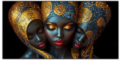 Tablou unicat din sticlă securizată - Beyond Tribe NO03