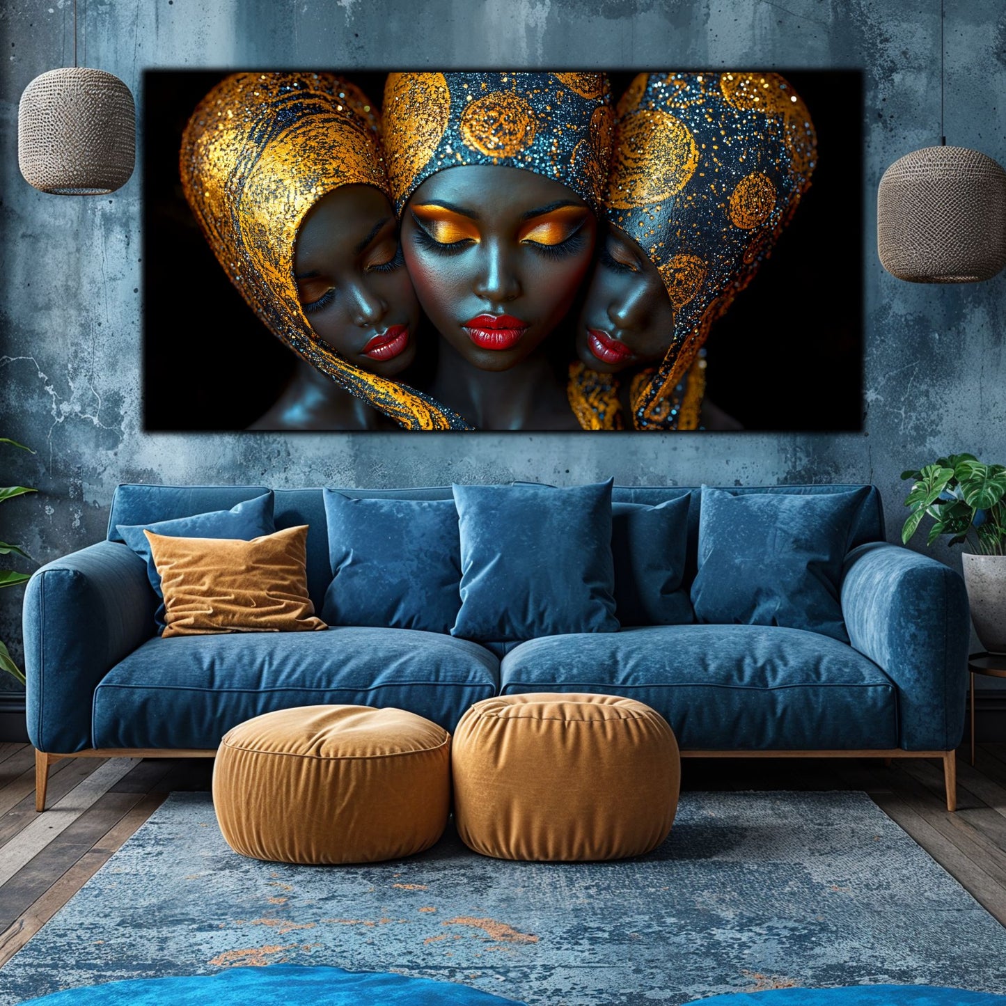 Tablou unicat din sticlă securizată - Beyond Tribe NO03