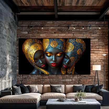 Tablou unicat din sticlă securizată - Beyond Tribe NO03