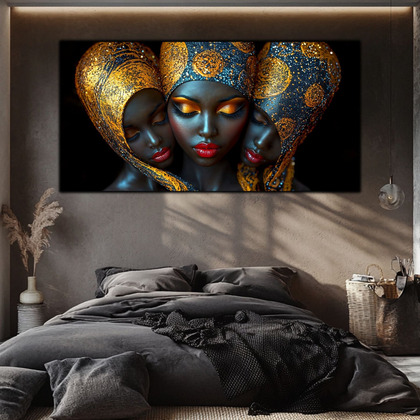 Tablou unicat din sticlă securizată - Beyond Tribe NO03