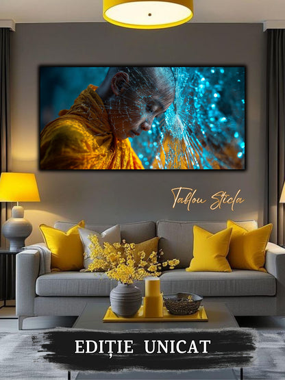 Tablou pe sticlă securizată – unicat - Silent Shatter 05