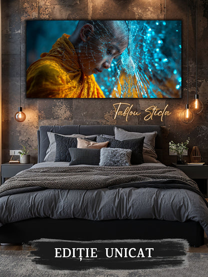 Tablou pe sticlă securizată – unicat - Silent Shatter 05