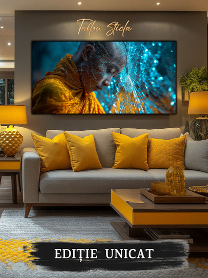 Tablou pe sticlă securizată – unicat - Silent Shatter 05