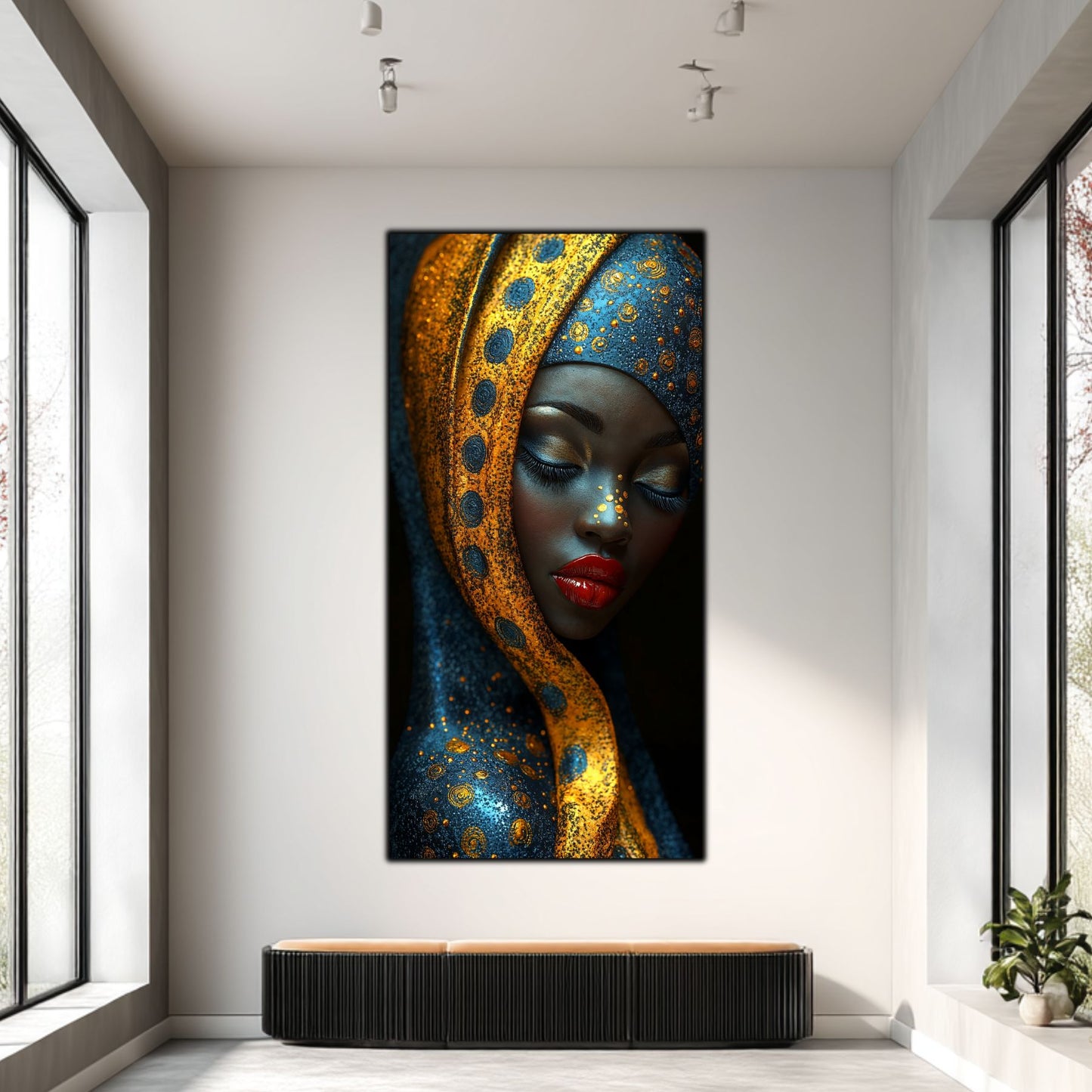 Tablou unicat din sticlă securizată - Beyond Tribe NO17