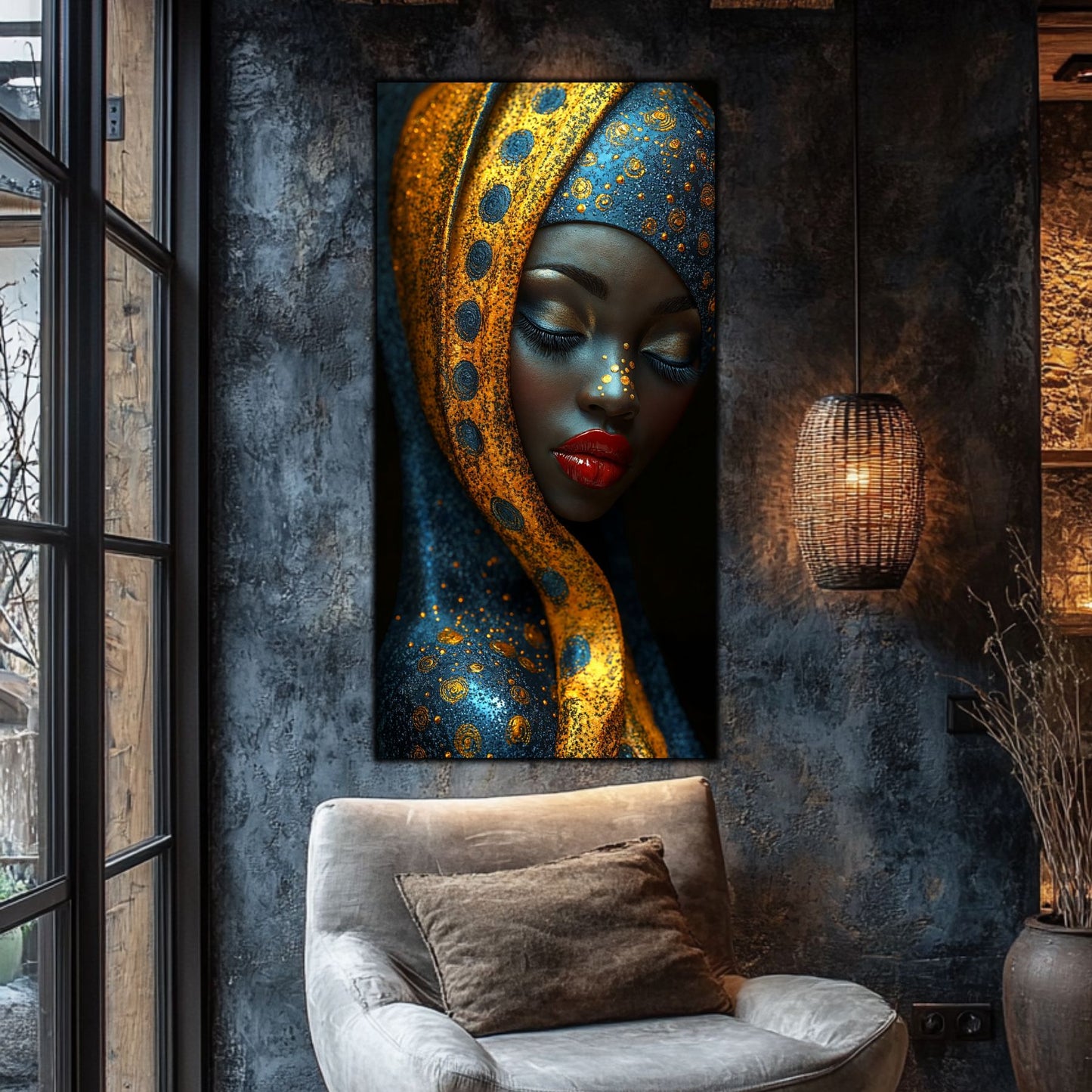 Tablou unicat din sticlă securizată - Beyond Tribe NO17