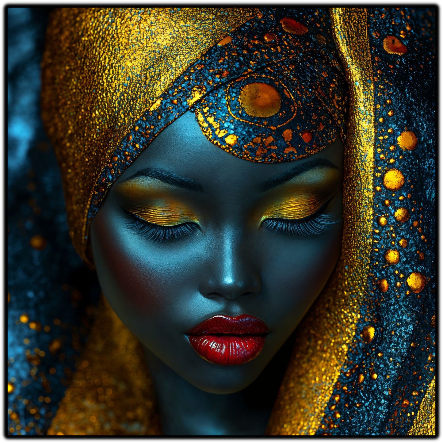 Tablou unicat din sticlă securizată - Beyond Tribe NO32