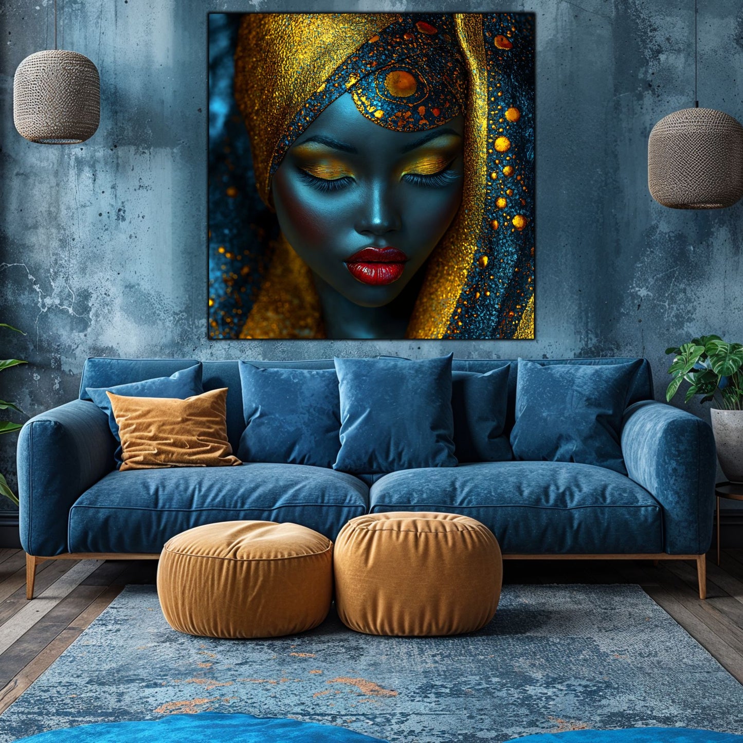 Tablou unicat din sticlă securizată - Beyond Tribe NO32