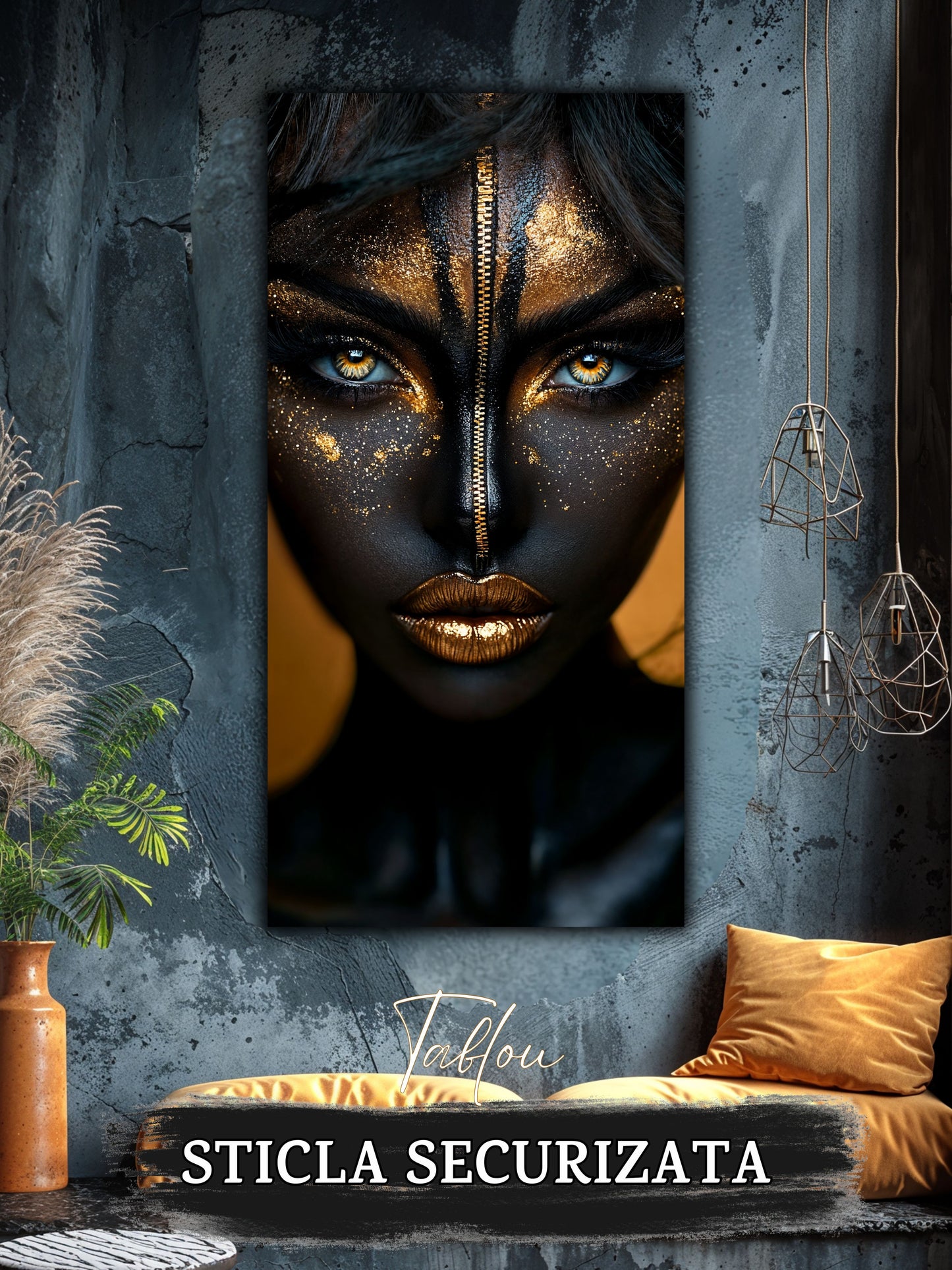 Tablou Sticla - Dark Zen - 21
