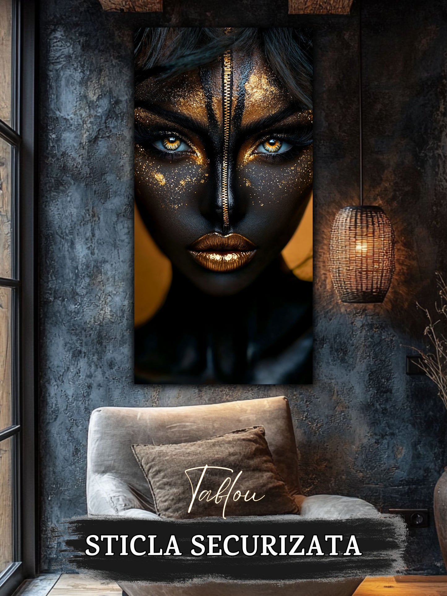 Tablou Sticla - Dark Zen - 21