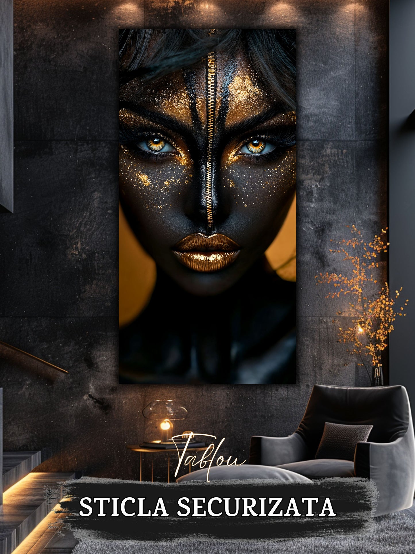Tablou Sticla - Dark Zen - 21