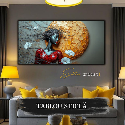 Thorned Beauty - Tablou Sticla Securizata - no06