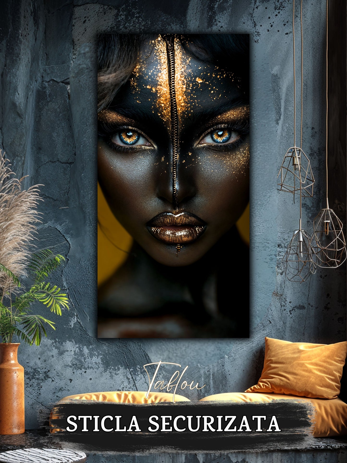Tablou Sticla - Dark Zen - 19