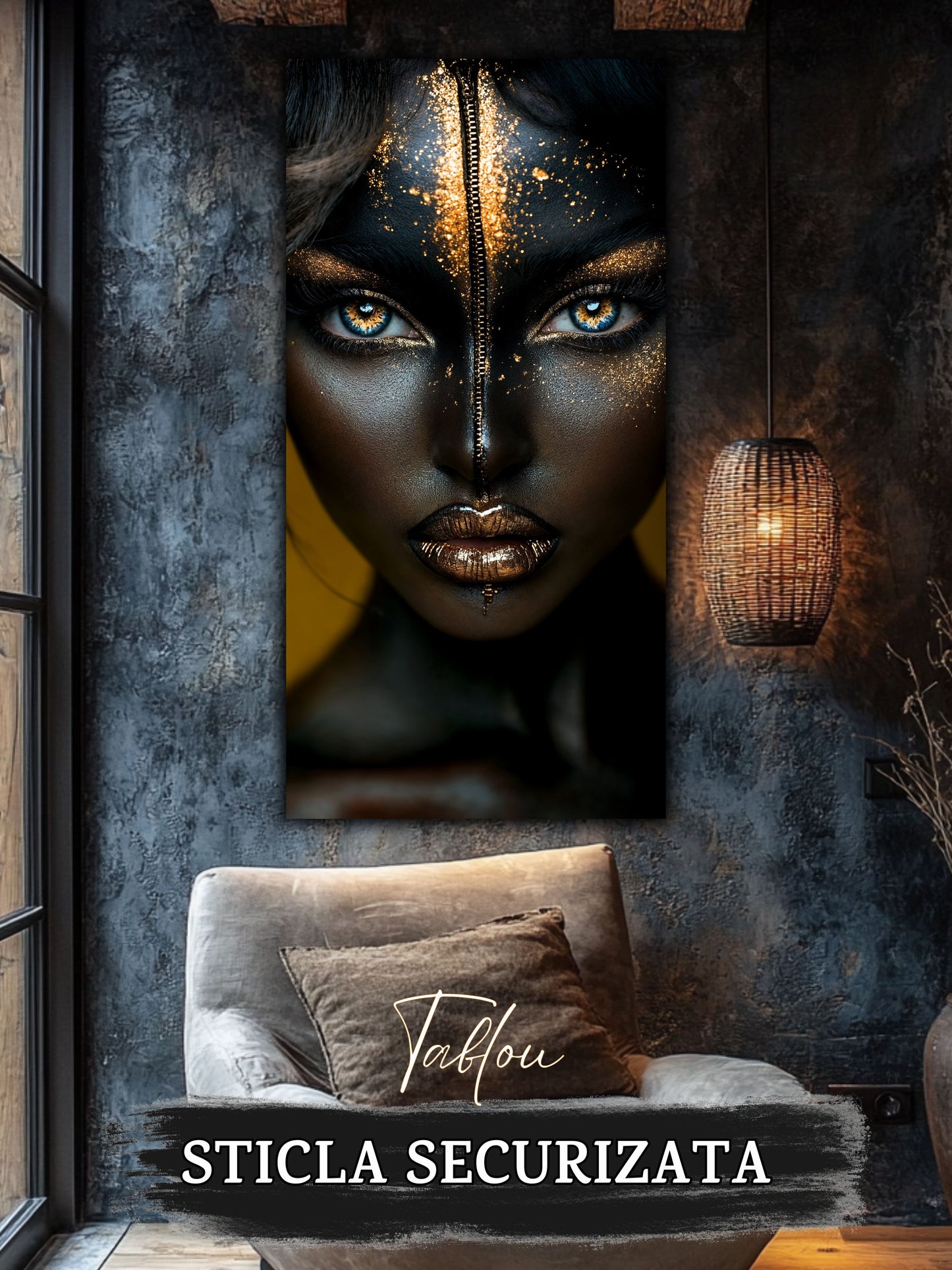 Tablou Sticla - Dark Zen - 19