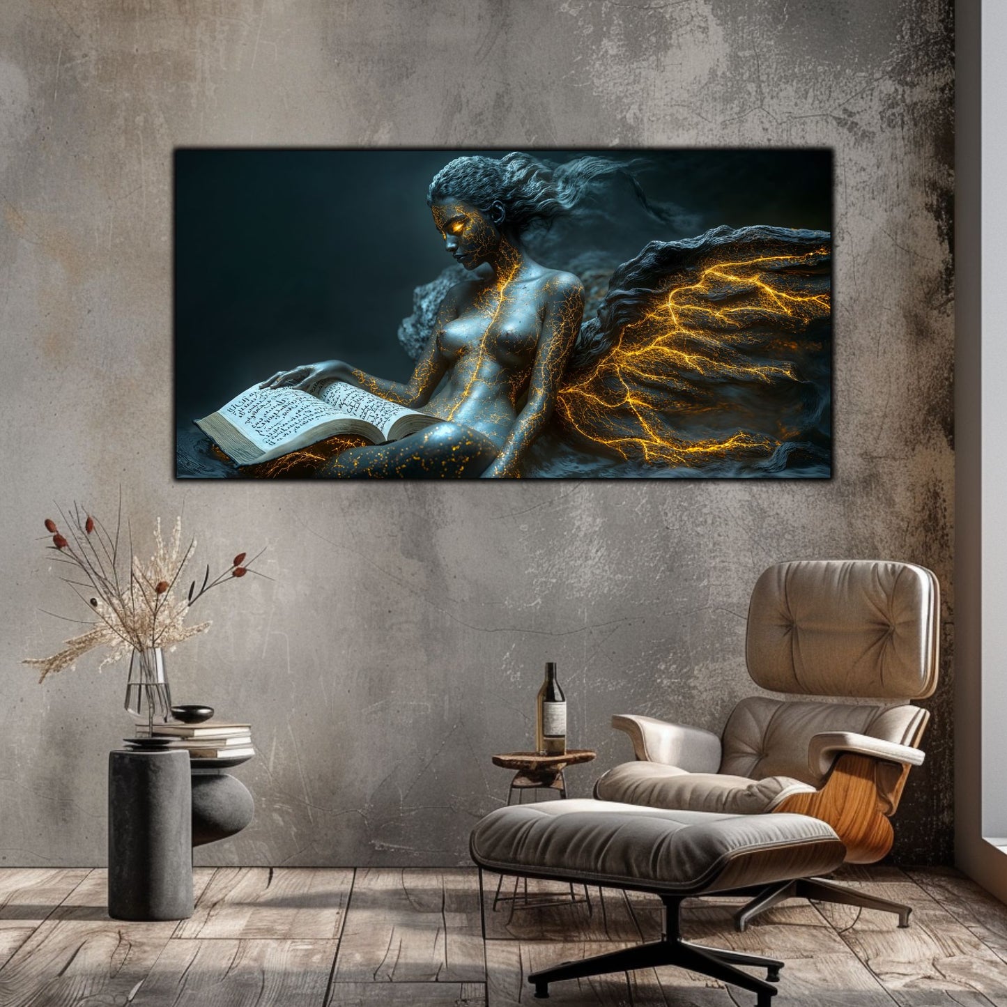 Beyond Meditation - Tablouri moderne pe sticla securizata pentru living contemporan NO06