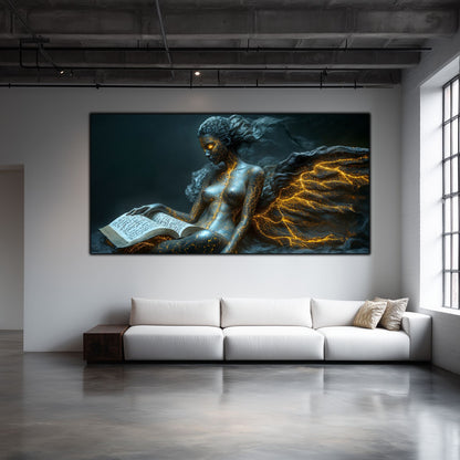 Beyond Meditation - Tablouri moderne pe sticla securizata pentru living contemporan NO06