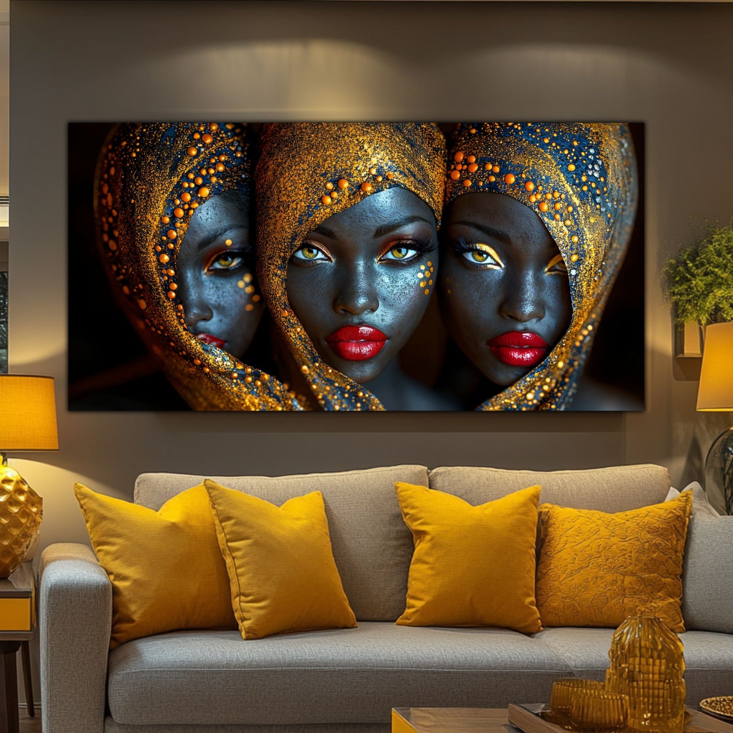 Tablou unicat din sticlă securizată - Beyond Tribe NO08