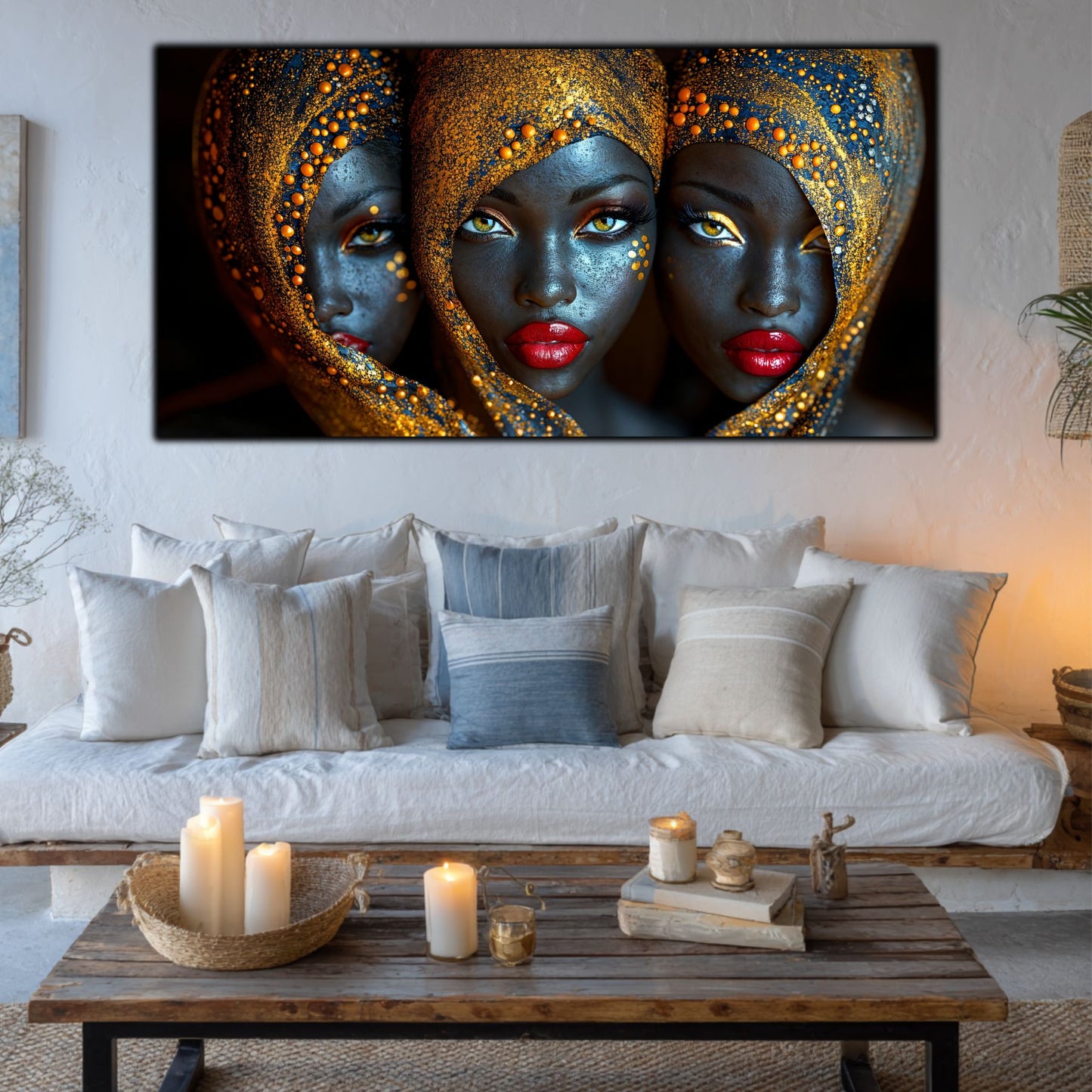 Tablou unicat din sticlă securizată - Beyond Tribe NO08