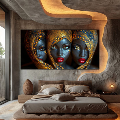 Tablou unicat din sticlă securizată - Beyond Tribe NO08