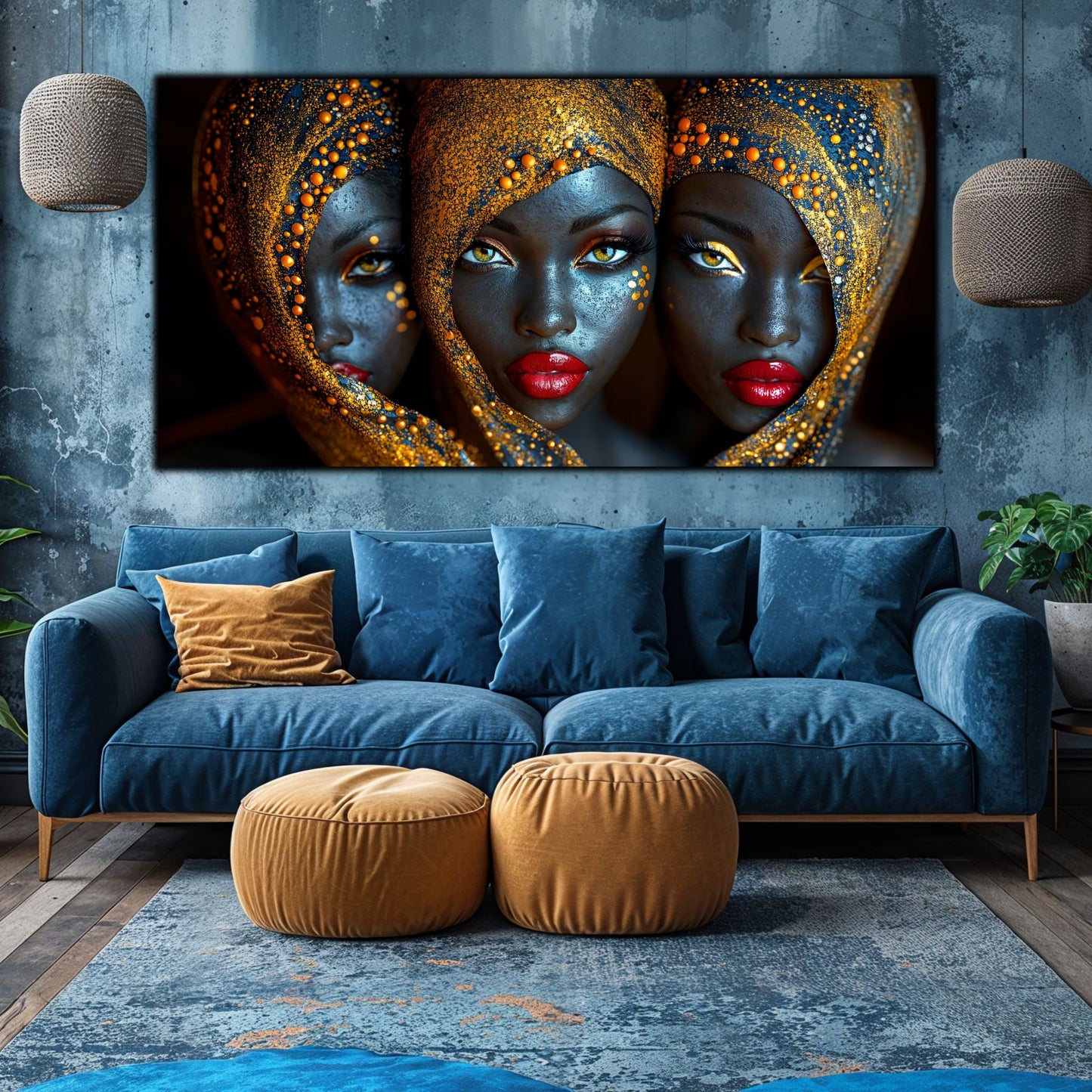 Tablou unicat din sticlă securizată - Beyond Tribe NO08