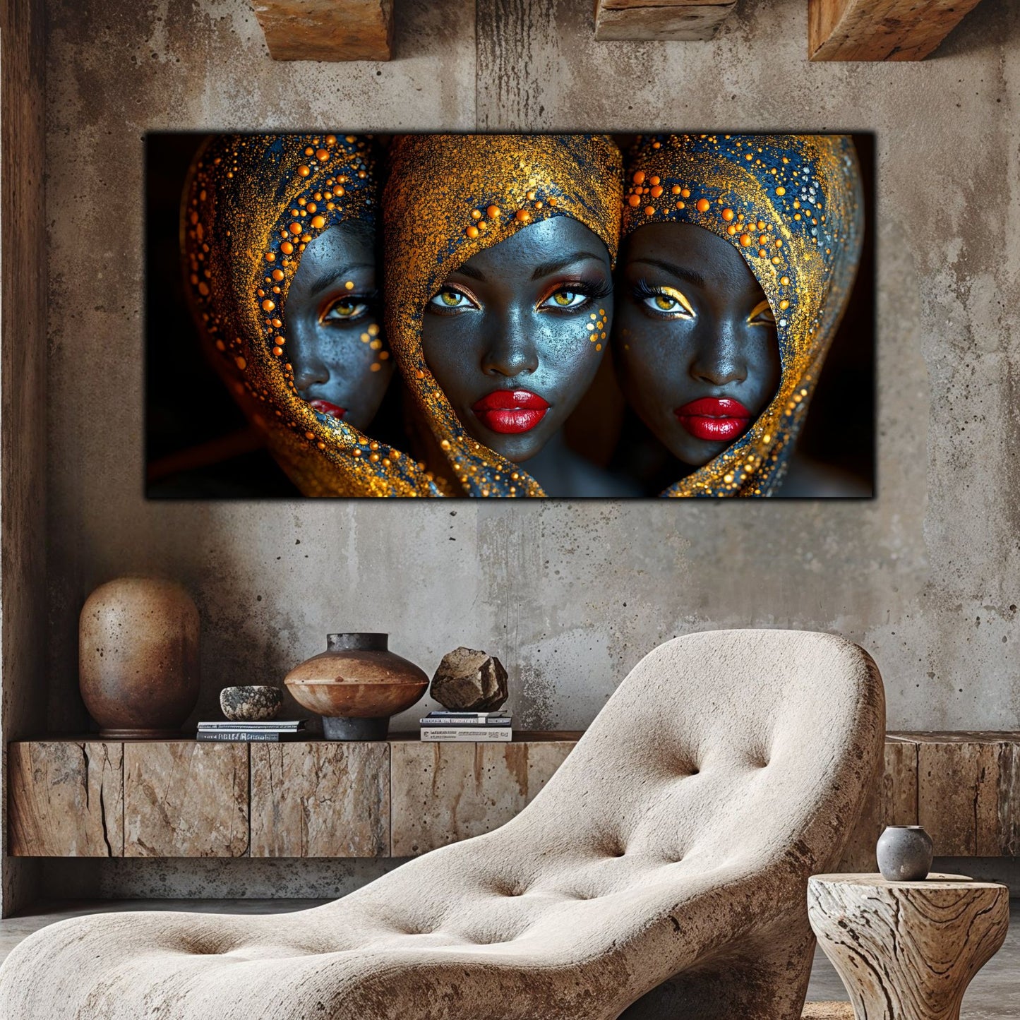 Tablou unicat din sticlă securizată - Beyond Tribe NO08