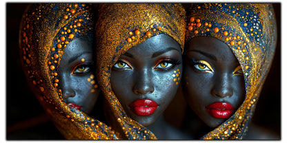 Tablou unicat din sticlă securizată - Beyond Tribe NO08