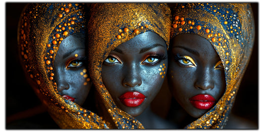 Tablou unicat din sticlă securizată - Beyond Tribe NO08