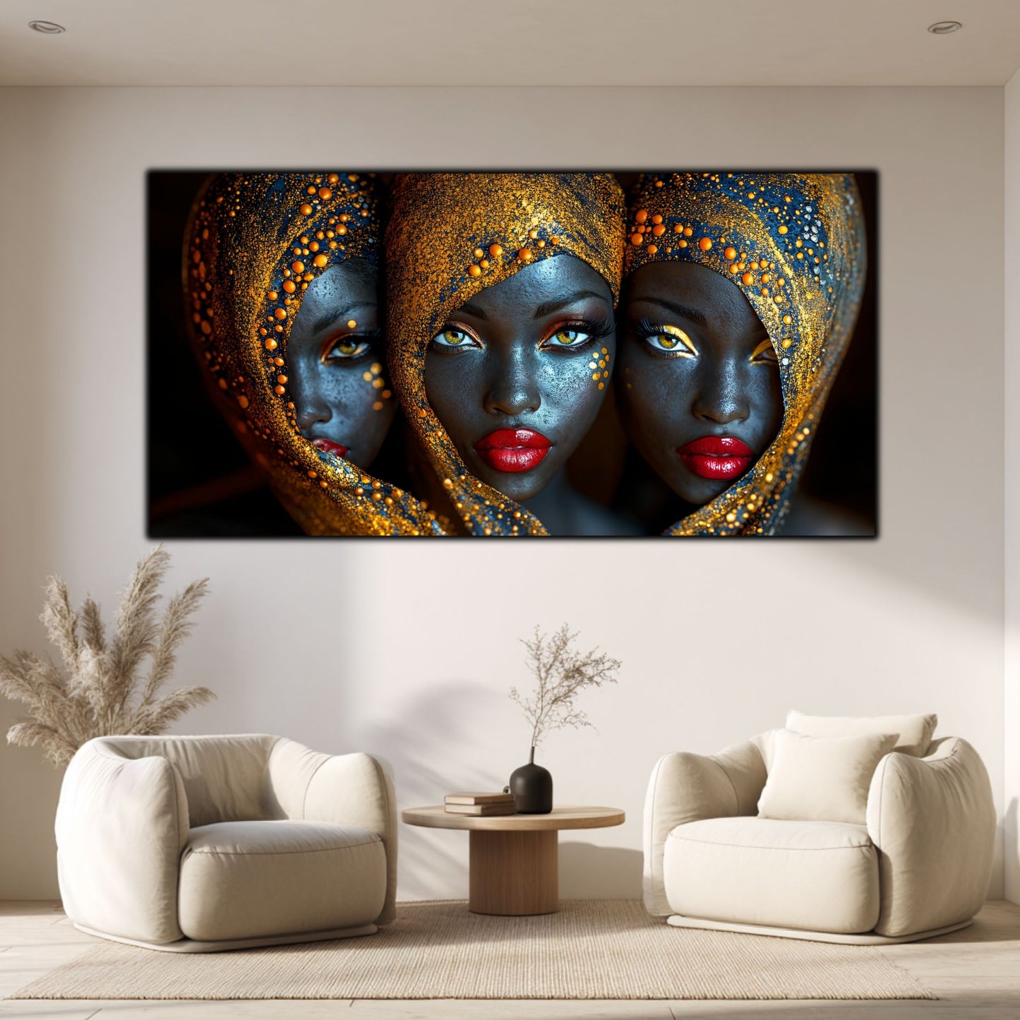 Tablou unicat din sticlă securizată - Beyond Tribe NO08