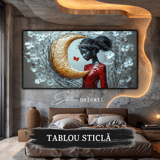 Thorned Beauty - Tablou Sticla Securizata - no07