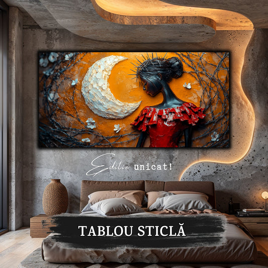Thorned Beauty - Tablou Sticla Securizata - no08