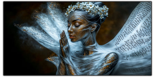 Beyond Meditation - Tablouri moderne pe sticla securizata pentru living contemporan NO02