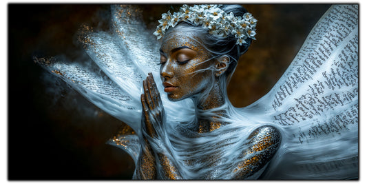 Beyond Meditation - Tablouri moderne pe sticla securizata pentru living contemporan NO02