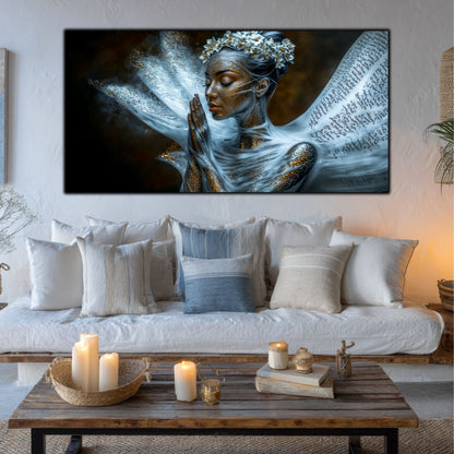 Beyond Meditation - Tablouri moderne pe sticla securizata pentru living contemporan NO02