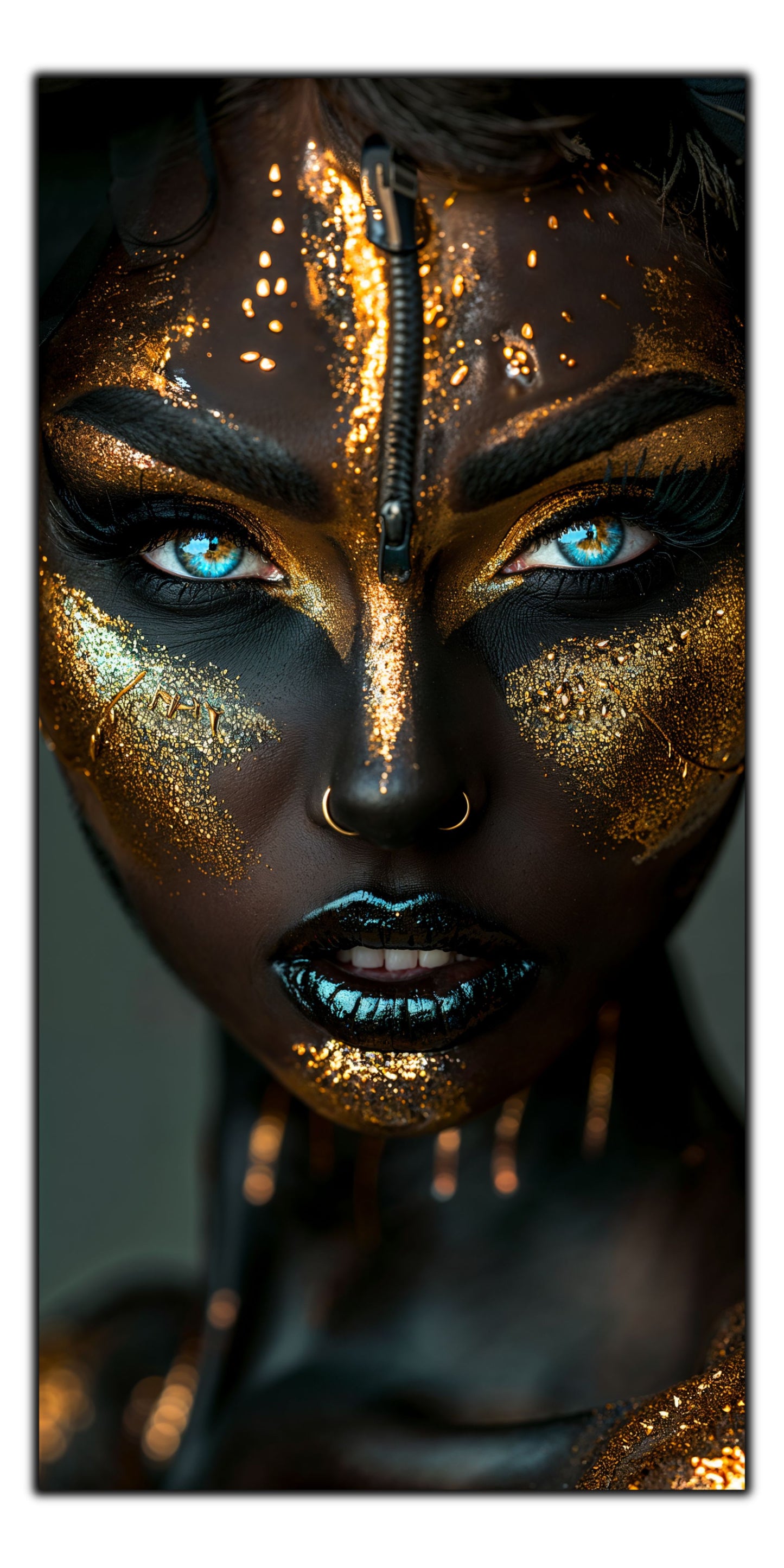 Tablou Sticla Securizata - Dark Zen Reimagined 16