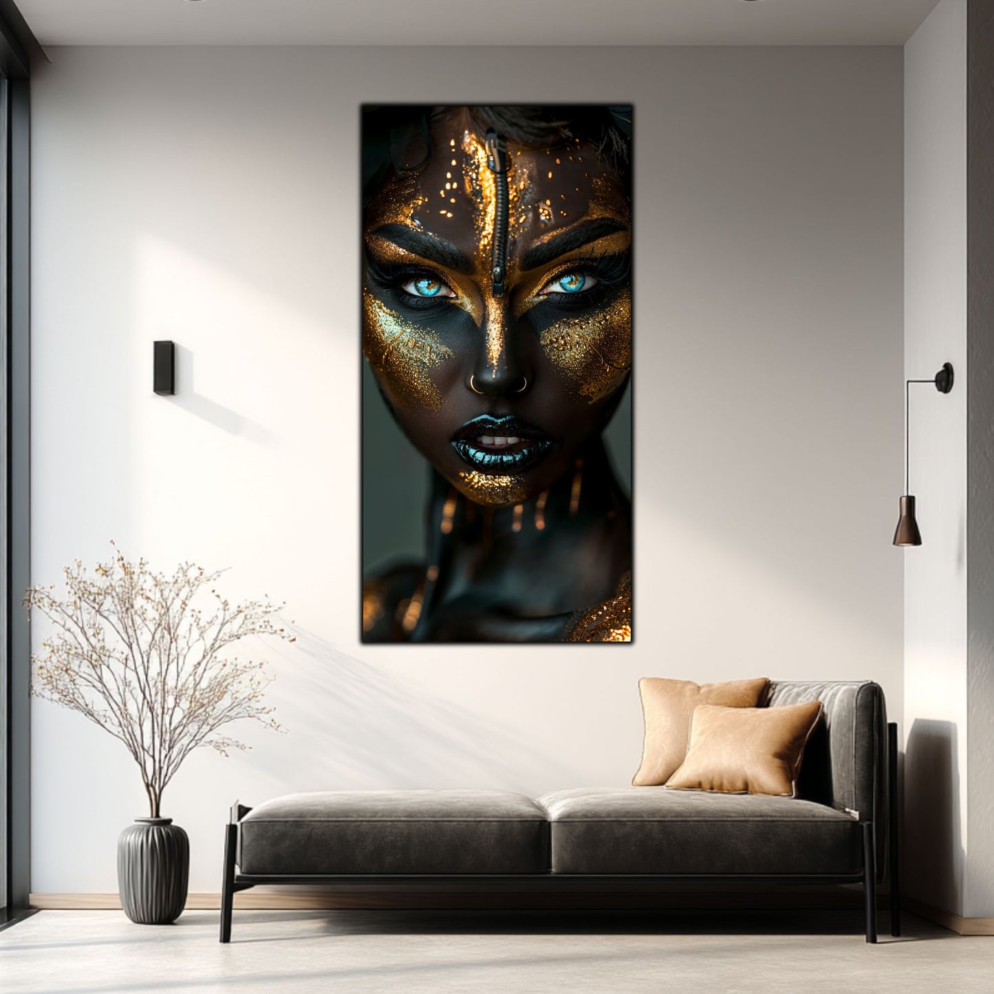 Tablou Sticla Securizata - Dark Zen Reimagined 16