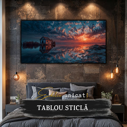 Night and Soul - Tablou Living  - Sticla Securizata - no13