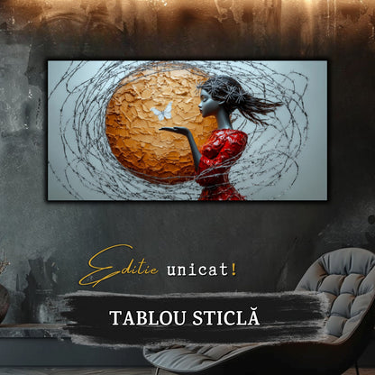 Thorned Beauty - Tablou Sticla Securizata - no18