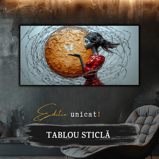 Thorned Beauty - Tablou Sticla Securizata - no18