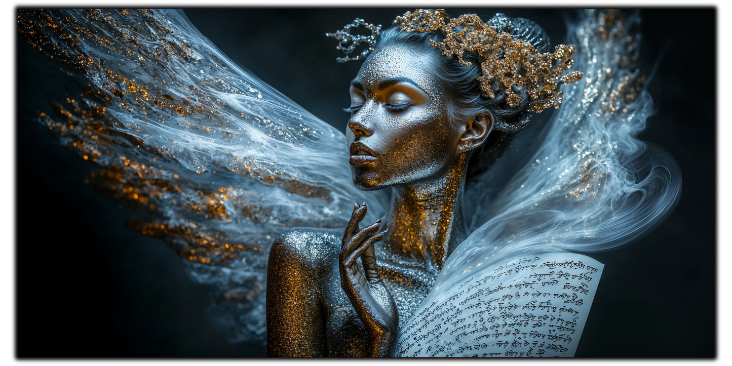 Beyond Meditation - Tablouri moderne pe sticla securizata pentru living contemporan NO09