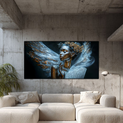 Beyond Meditation - Tablouri moderne pe sticla securizata pentru living contemporan NO09