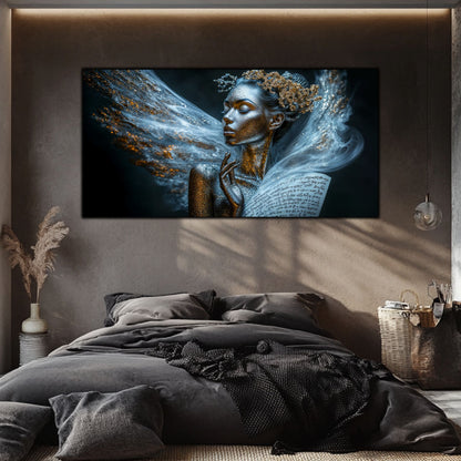 Beyond Meditation - Tablouri moderne pe sticla securizata pentru living contemporan NO09