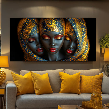 Tablou unicat din sticlă securizată - Beyond Tribe NO04