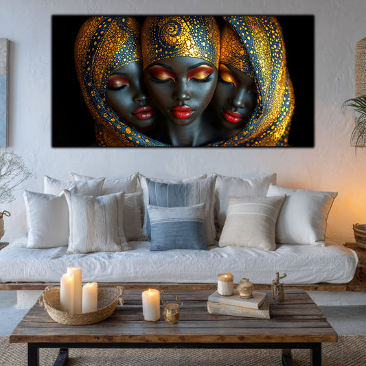 Tablou unicat din sticlă securizată - Beyond Tribe NO04