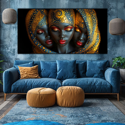 Tablou unicat din sticlă securizată - Beyond Tribe NO04