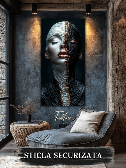 Innerverse - Tablou Sticla  - Unicat - no13