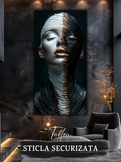 Innerverse - Tablou Sticla  - Unicat - no13