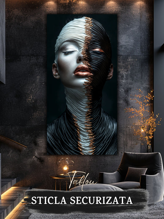 Innerverse - Tablou Sticla  - Unicat - no13