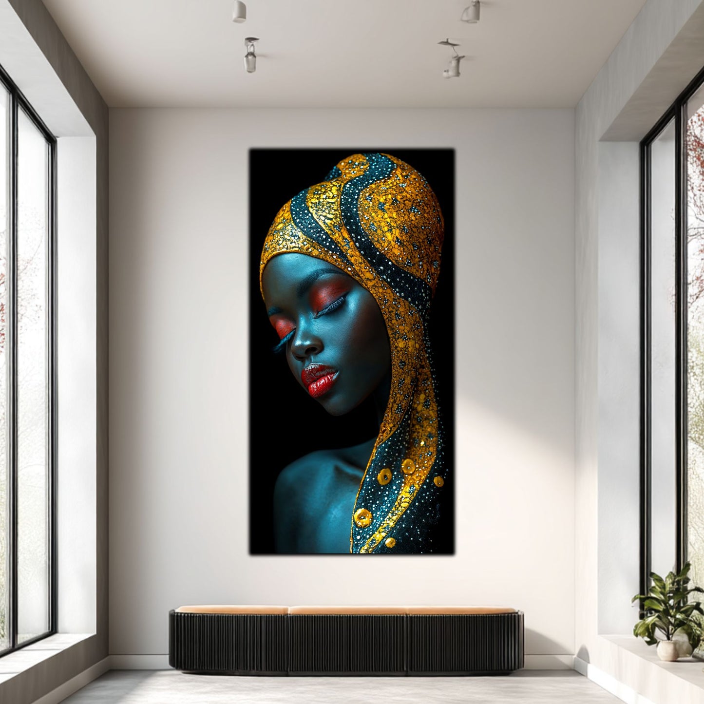 Tablou unicat din sticlă securizată - Beyond Tribe NO14