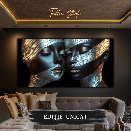 Innerverse - Tablou Sticla  - Unicat - no06