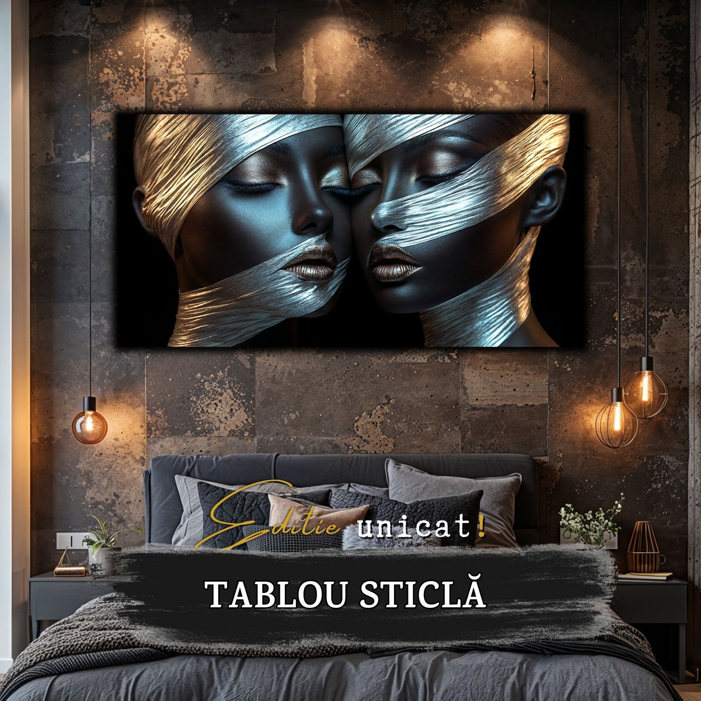 Innerverse - Tablou Sticla  - Unicat - no06