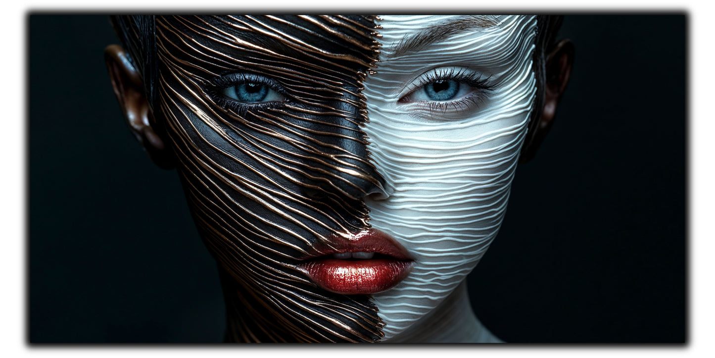 Innerverse - Tablou Sticla  - Unicat - no10